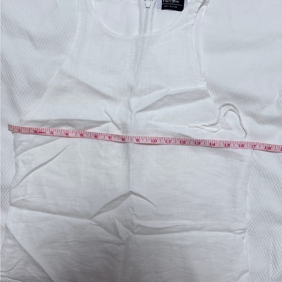 NWT & Other Stories White Linen Dress Halter Neck in sz.. 4 - Picture 12 of 12